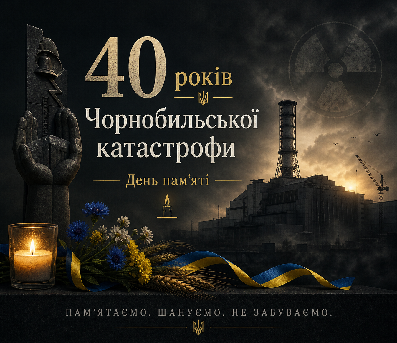 26 квітня - День пам’яті Чорнобильської трагедії.🕯️🙏🙏🙏